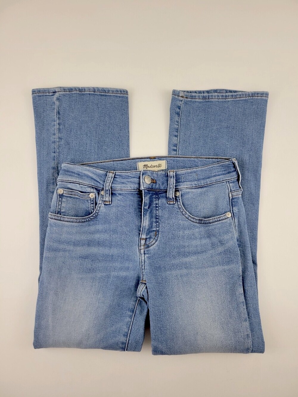Madewell Mid Rise Kick Out Jeans Flare Denim